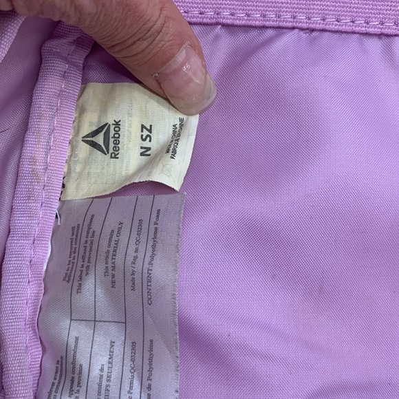 Reebok Pink Purple White Tie Dye Backpack MCB6727R - Picture 7 of 13